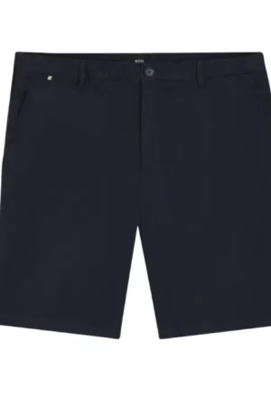 Bermuda chino liso - Azul Escuro