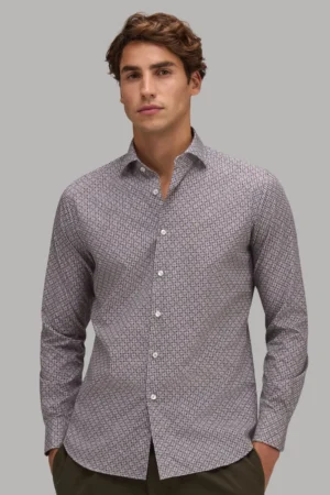 CAMISA EM PADRÃO TAILOR FIT - Multicolor