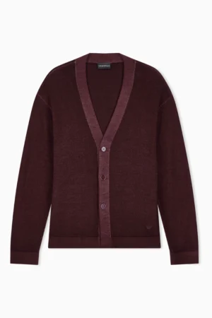CARDIGAN DE BOTÕES - Castanho