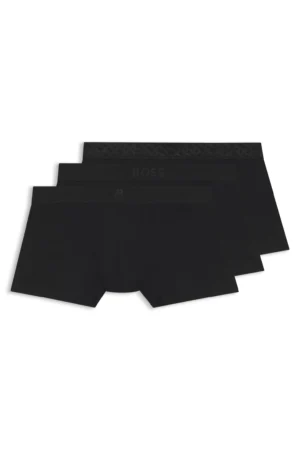 PACK DE 3 BOXERS EM CAIXA PRESENTE - Preto