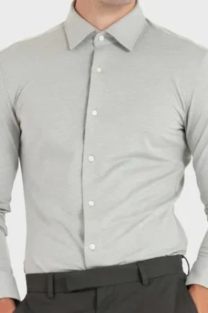 CAMISA PERFORMANCE SLIM FIT - Branco