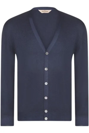 CARDIGAN DE BOTÕES - Azul