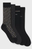 CAIXA DE 4 MEIAS PACK GIFT BOX - Preto